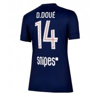 Stroje piłkarskie Paris Saint-Germain Desire Doue #14 Koszulka Podstawowej dla damskie 2025-26 Krótki Rękaw